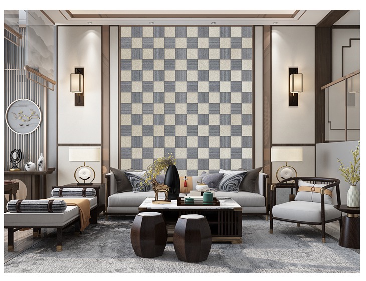 ArchiNova Materials stone system used as a sculptural lounge feature wall