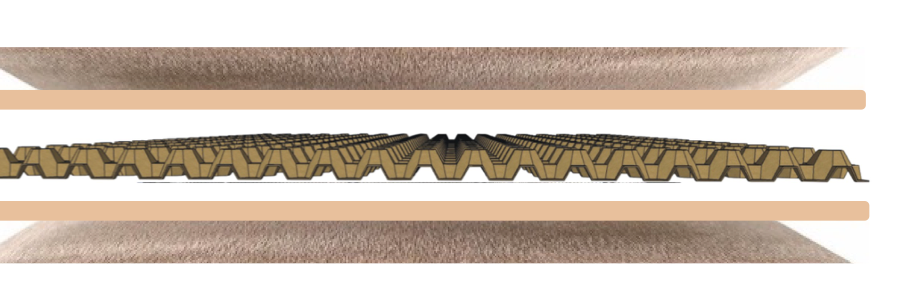 Natural Fiber Eggshell Core and Sandwich Composite Structure Diagram