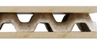 2+1 finished single-core composite board structure