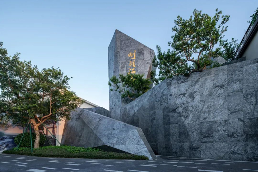 Outdoor Architectural Façade System — Case Installation