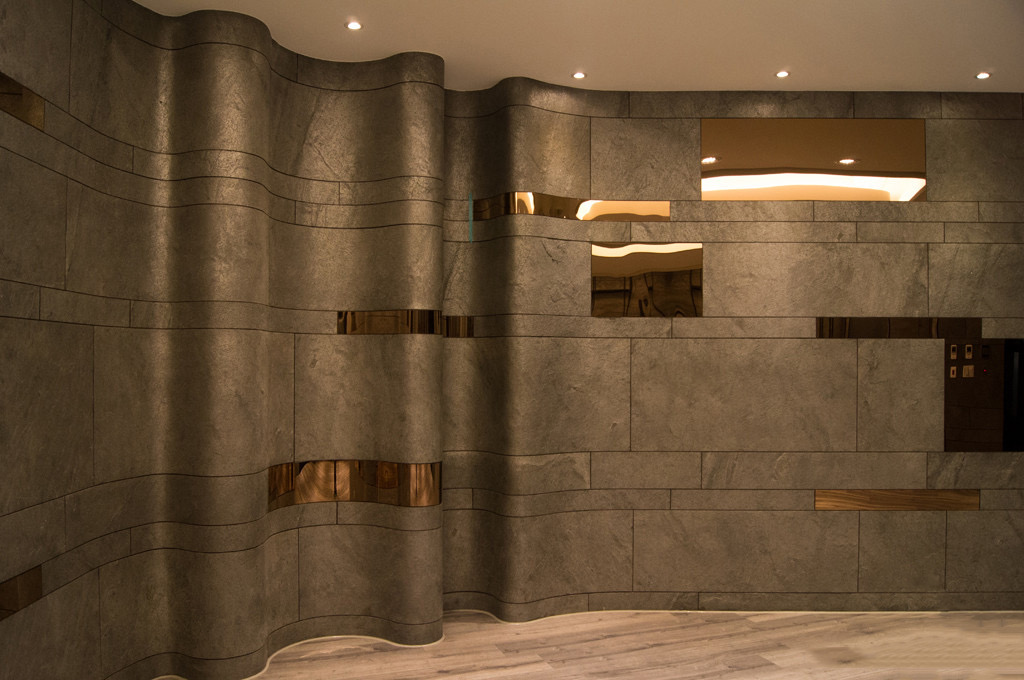 Premium Curved Surface — Anova Core™ Flexible Wraparound Curved Wall System